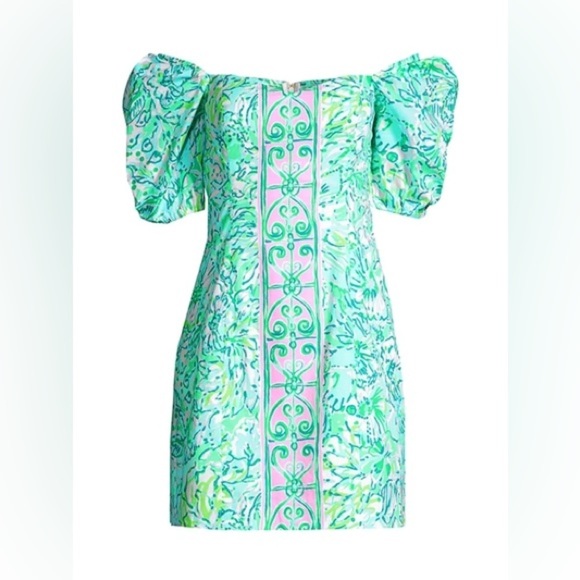 LILLY PULITZER Daniela Puff Sleeve Dress - Picture 4 of 5